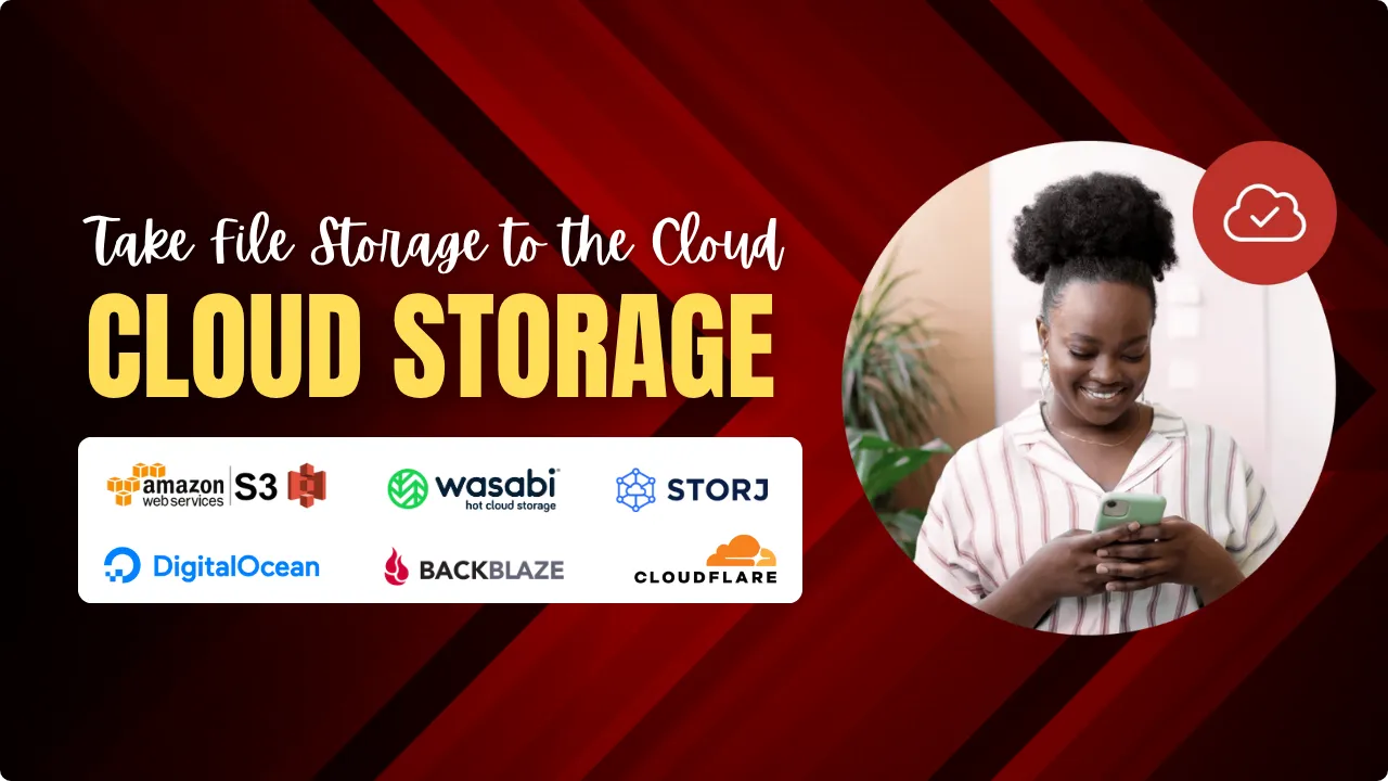 Secure cloud object storage feature in PHP chat script by BaeVox