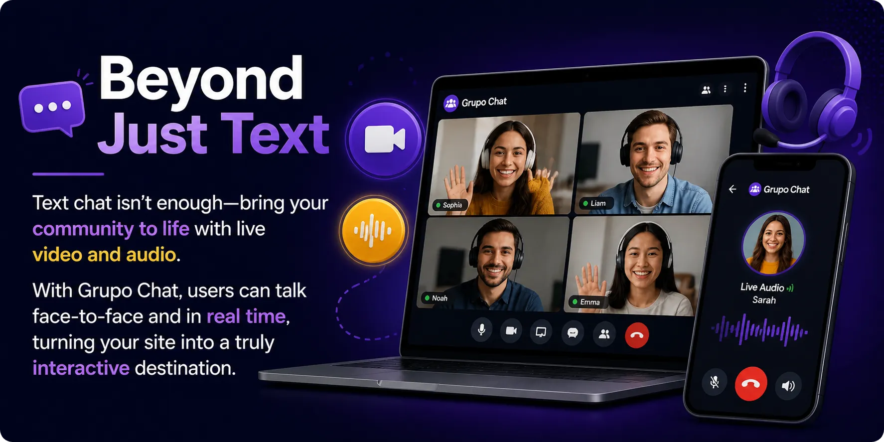 Grupo Chat - AI-Powered Real-Time Group Messaging Platform